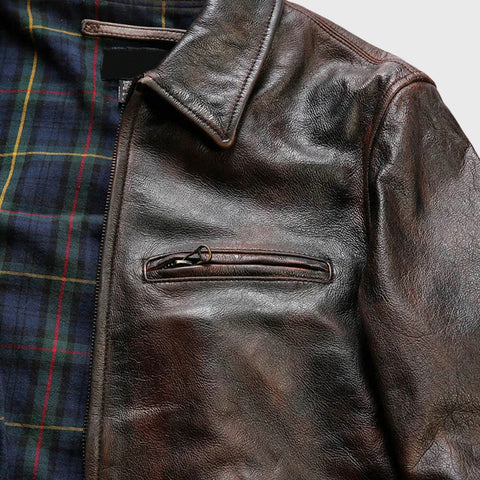 The Valor - Men's Leather Jacket