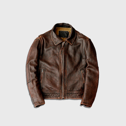 The Rough Vintage - Men's Leather Jacket