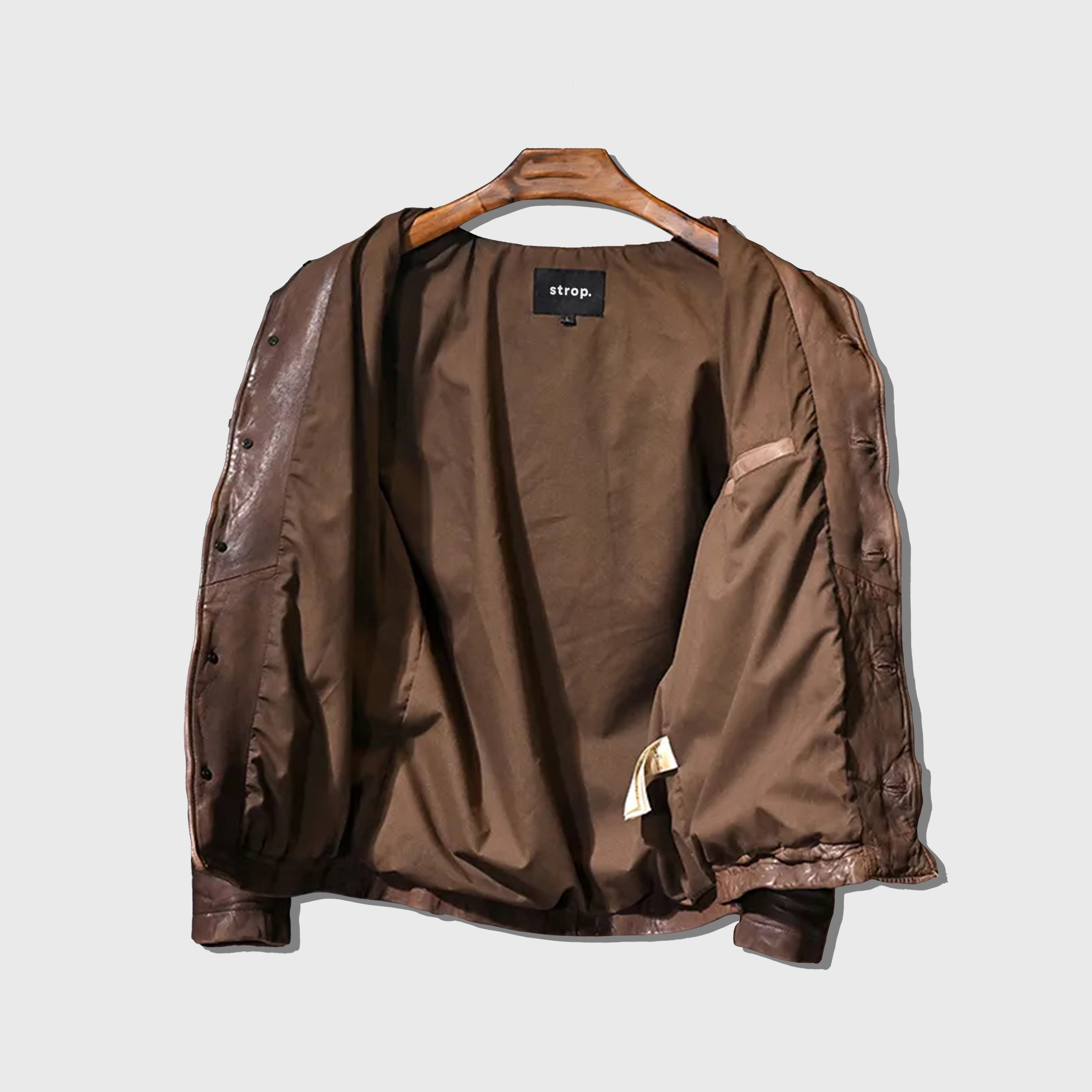 00’s archive MASCULO leather coat ダッフル Vintage Leather Jacket SZ 44 | Vintage Leather Jackets
