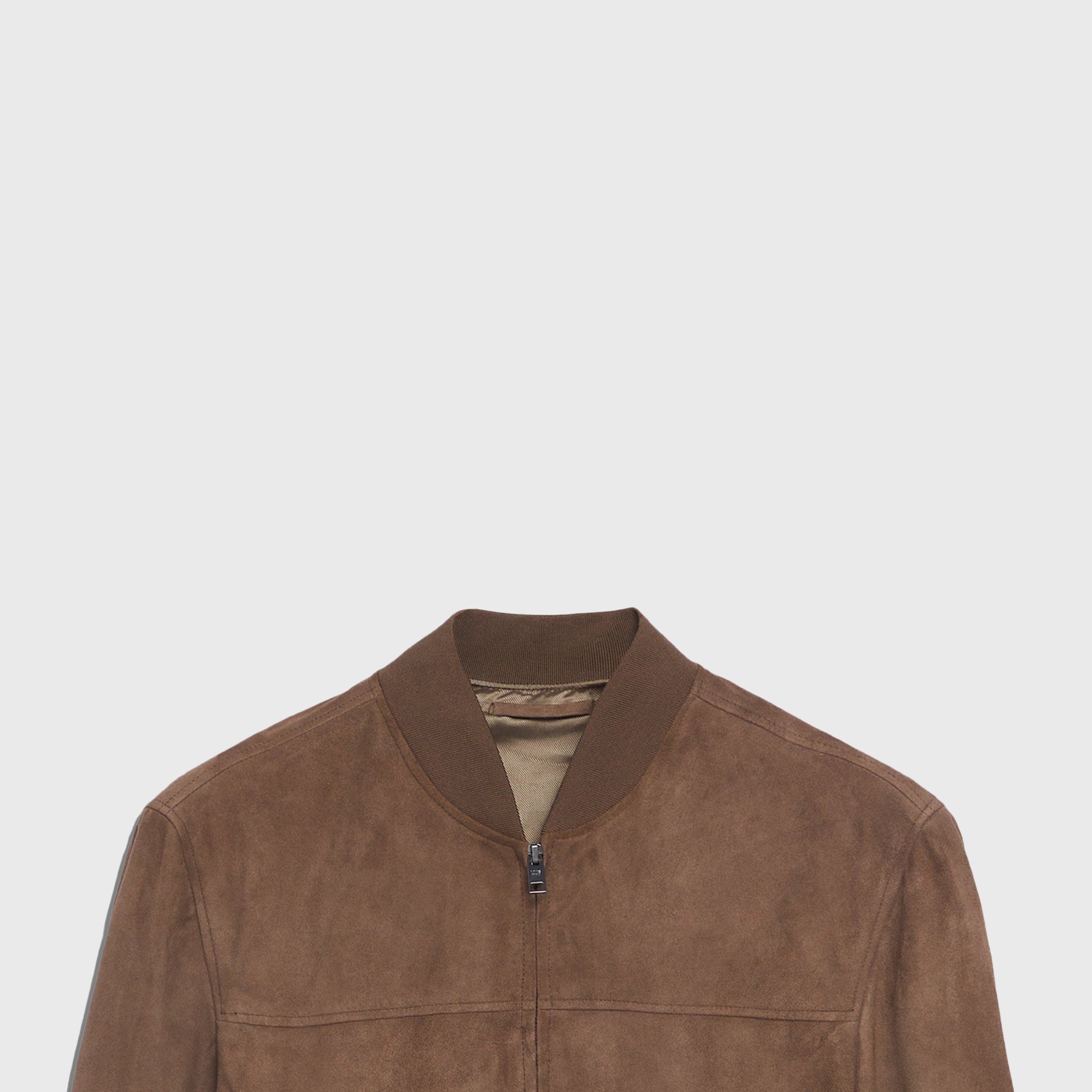 Perforated Goat Suede Leather Jacket | PORSCHE SHOP