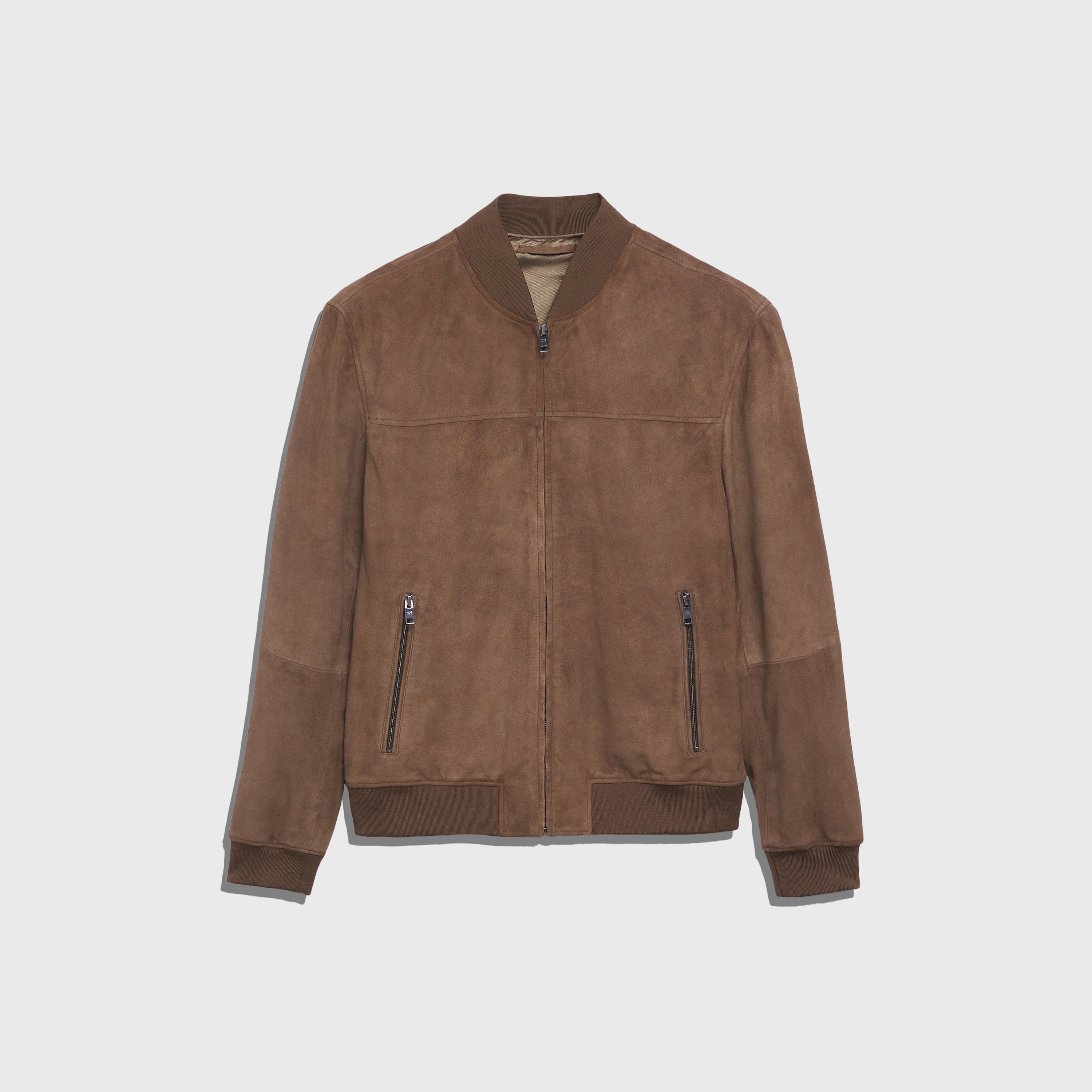 The Suede Bomber - Men's Leather Jacket – Strop.