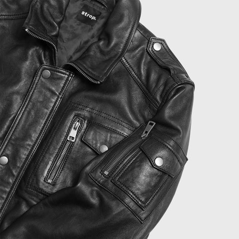 The Extraction - Men's Leather Jacket