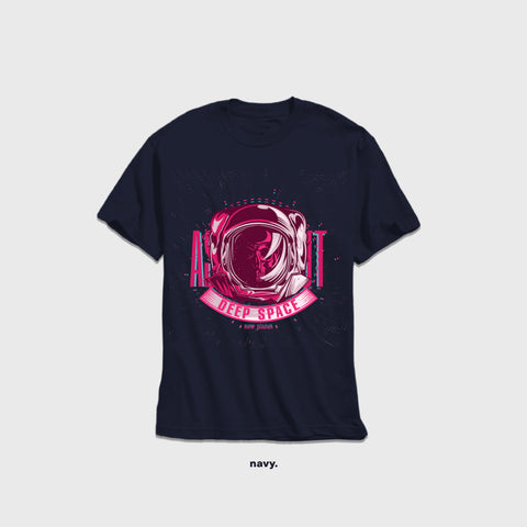 The Astronaut - Pink - Crew Neck Tee