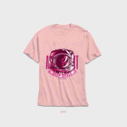 The Astronaut - Pink - Crew Neck Tee