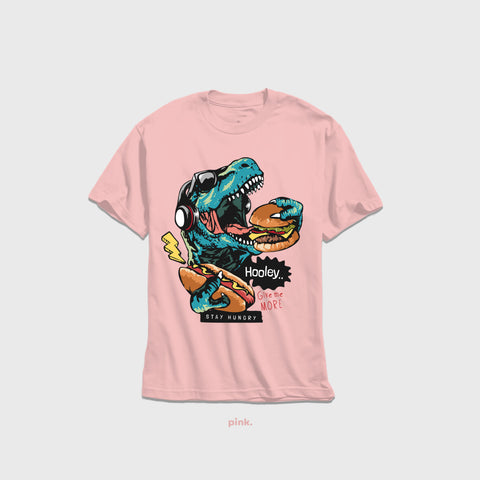 Hungry Dino - Crew Neck Tee