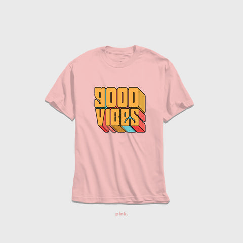 Good Vibes - Crew Neck Tee