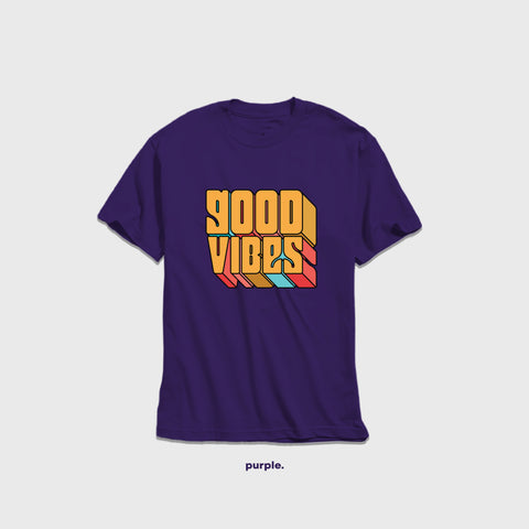 Good Vibes - Crew Neck Tee