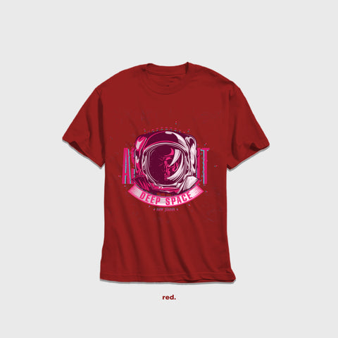 The Astronaut - Pink - Crew Neck Tee