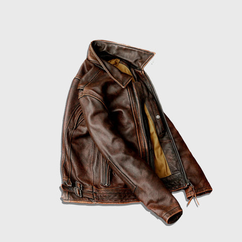 The Rough Vintage - Men's Leather Jacket