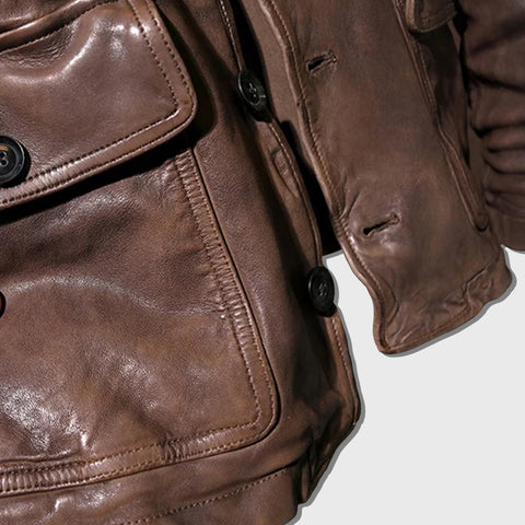 The Outlaw - Men's Leather Jacket