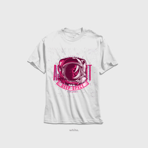 The Astronaut - Pink - Crew Neck Tee